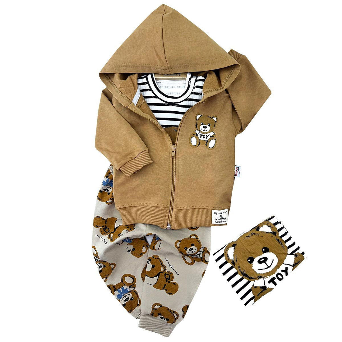 Dres 3 Cz. Bluza Bluzka Spodnie chłopak camel 8547-13324 GKMOC -  - #tag1# - #tag2# - #tag3# - #tag4#