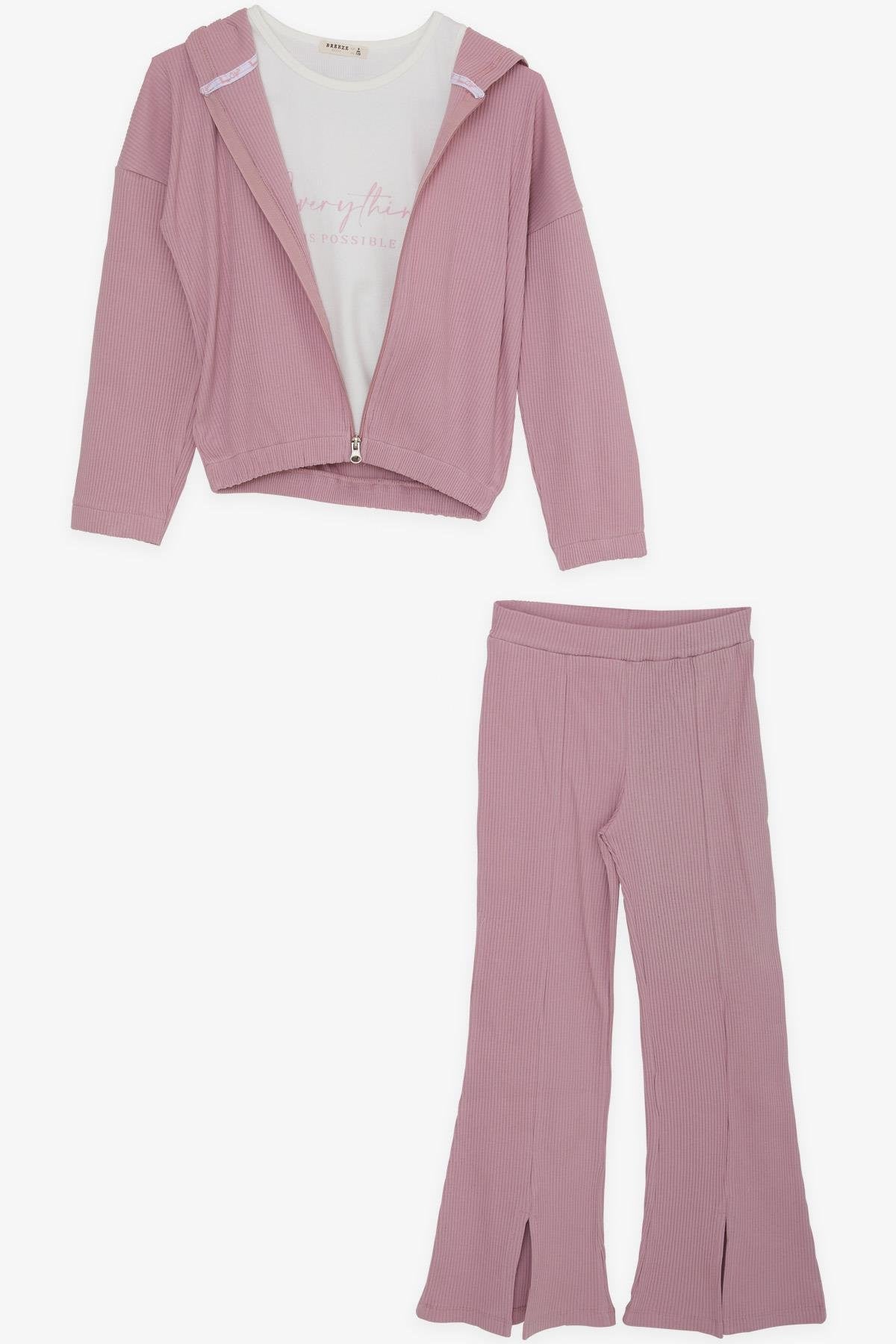 Dres 3 Cz dziewczynka pudrowy róż 19103-8724 GKMOD -  - #tag1# - #tag2# - #tag3# - #tag4#