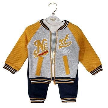 Dres 3 Części chłopak żółty 50206-151223  GKMOC -  - #tag1# - #tag2# - #tag3# - #tag4#