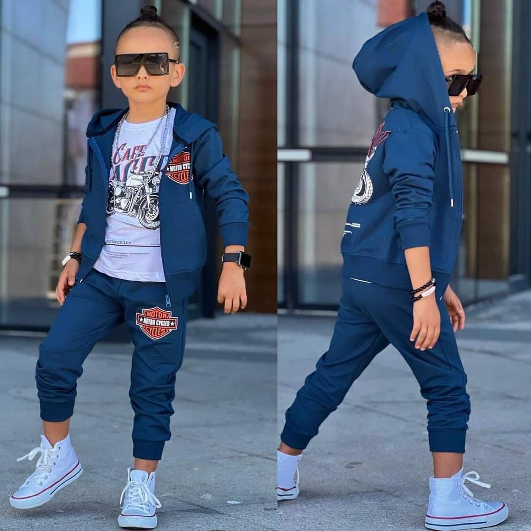 Dres 3 części chłopięcy granat Bam Bam 60134-29824 GKMOC -  - #tag1# - #tag2# - #tag3# - #tag4#