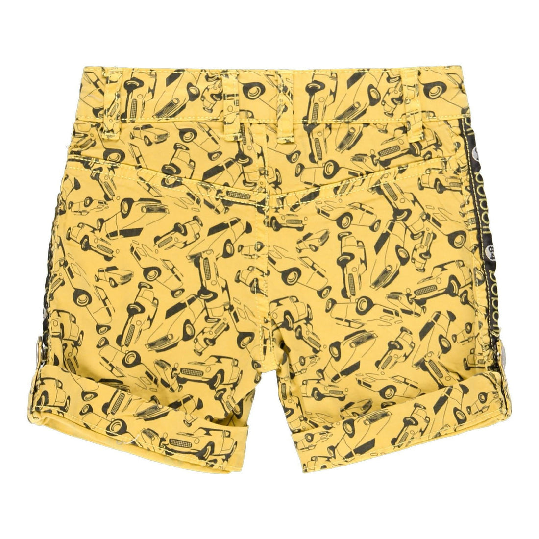 Elastyczne bermudy dla chłopca Boboli 329105-9331 kolor żółty -  - #tag1# - #tag2# - #tag3# - #tag4#