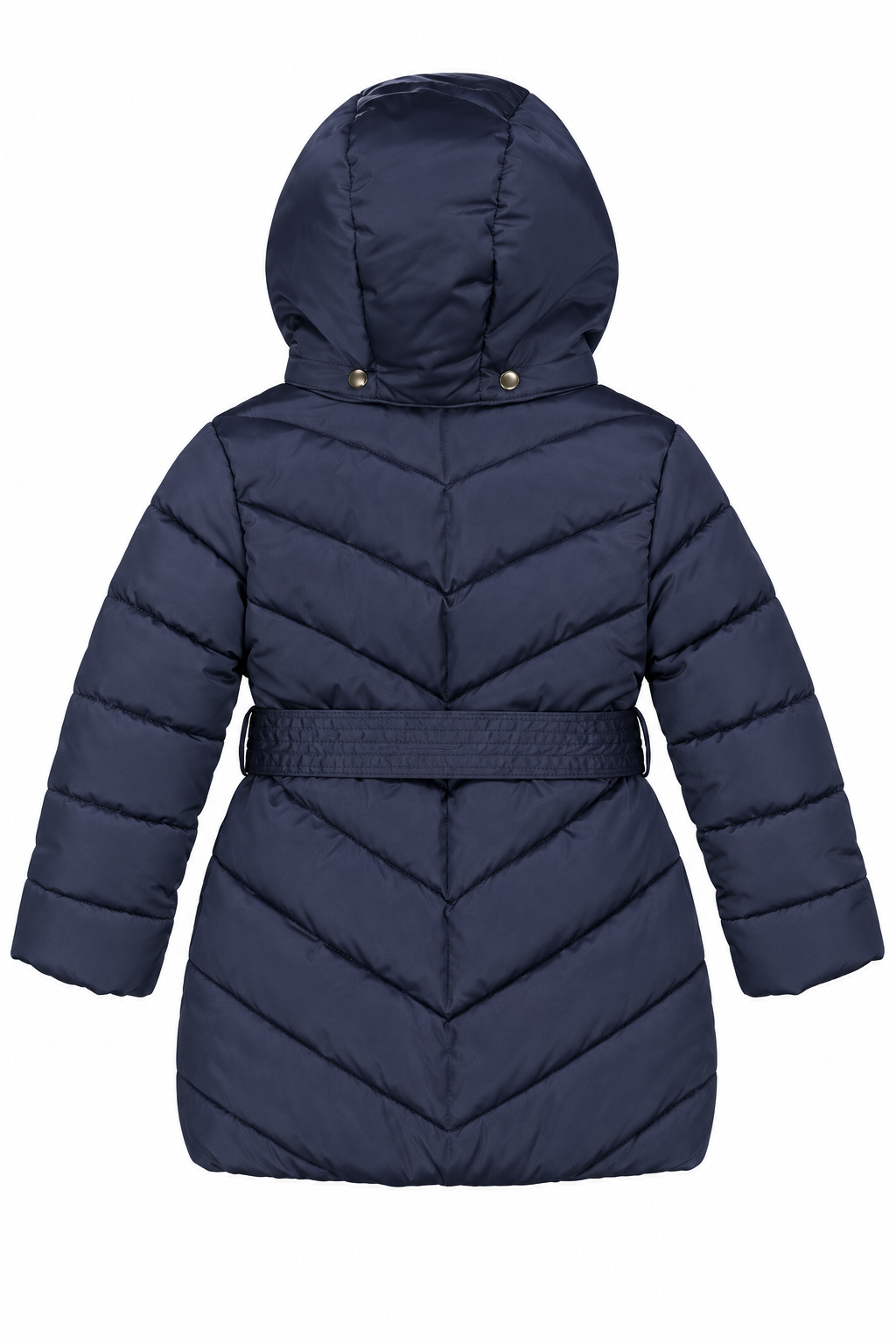 Girls' winter microfiber jacket Birba 97024-70D navy blue