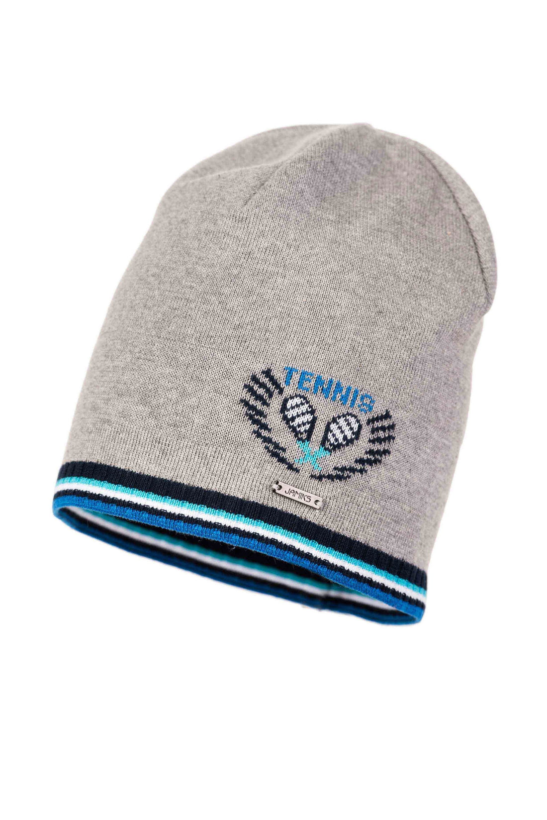 Jamiks czapka chłopięca BENTON JWA048-3 kolor popiel/modrak -  - #tag1# - #tag2# - #tag3# - #tag4#