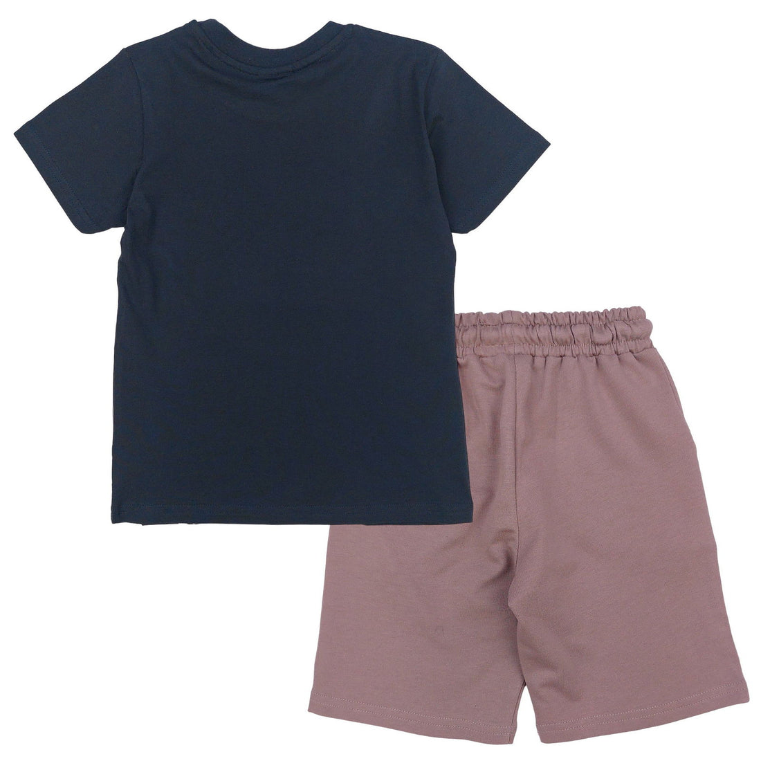 Komplet 2Cz. T-Shirt Szorty Wilk chłopak beż 1059-14524 GKMOC -  - #tag1# - #tag2# - #tag3# - #tag4#