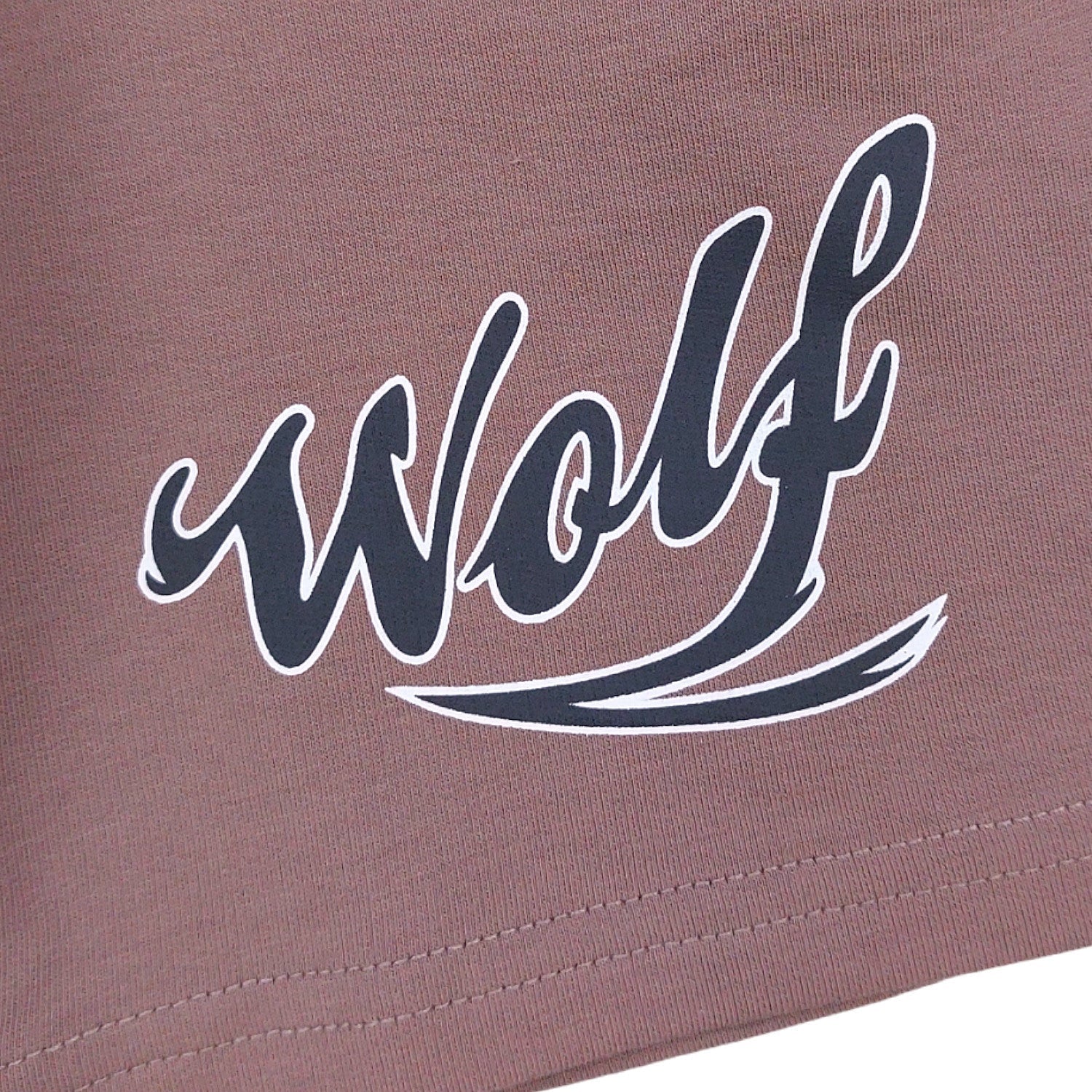 Komplet 2Cz. T-Shirt Szorty Wilk chłopak beż 1059-14524 GKMOC -  - #tag1# - #tag2# - #tag3# - #tag4#