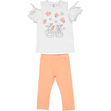 Komplet dla dziewczynek Birba & Trybeyond 29986-15A kolor biały -  - #tag1# - #tag2# - #tag3# - #tag4#