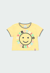 T-shirt for girls Boboli 424145-1148 yellow