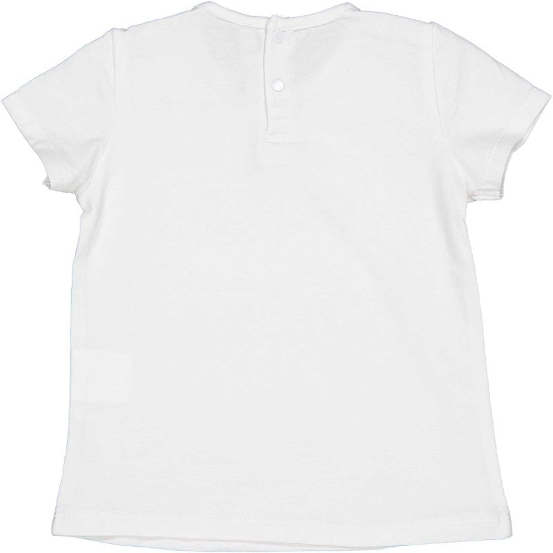 Koszulka z krótkim rękawem dziewczęca Birba&Trybeyond 24036-15A kolor Biały -  - #tag1# - #tag2# - #tag3# - #tag4#