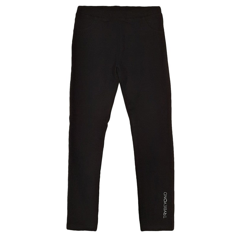 Leginsy gładkie dla dziewczyn Birba&Trybeyond 22195-10A kolor czarny -  - #tag1# - #tag2# - #tag3# - #tag4#