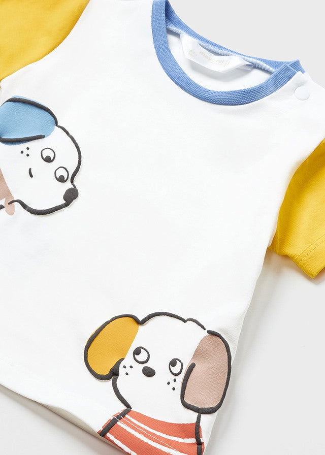 Mayoral 1621-24 Komplet 4 części chłopiec kolor ananas -  - #tag1# - #tag2# - #tag3# - #tag4#