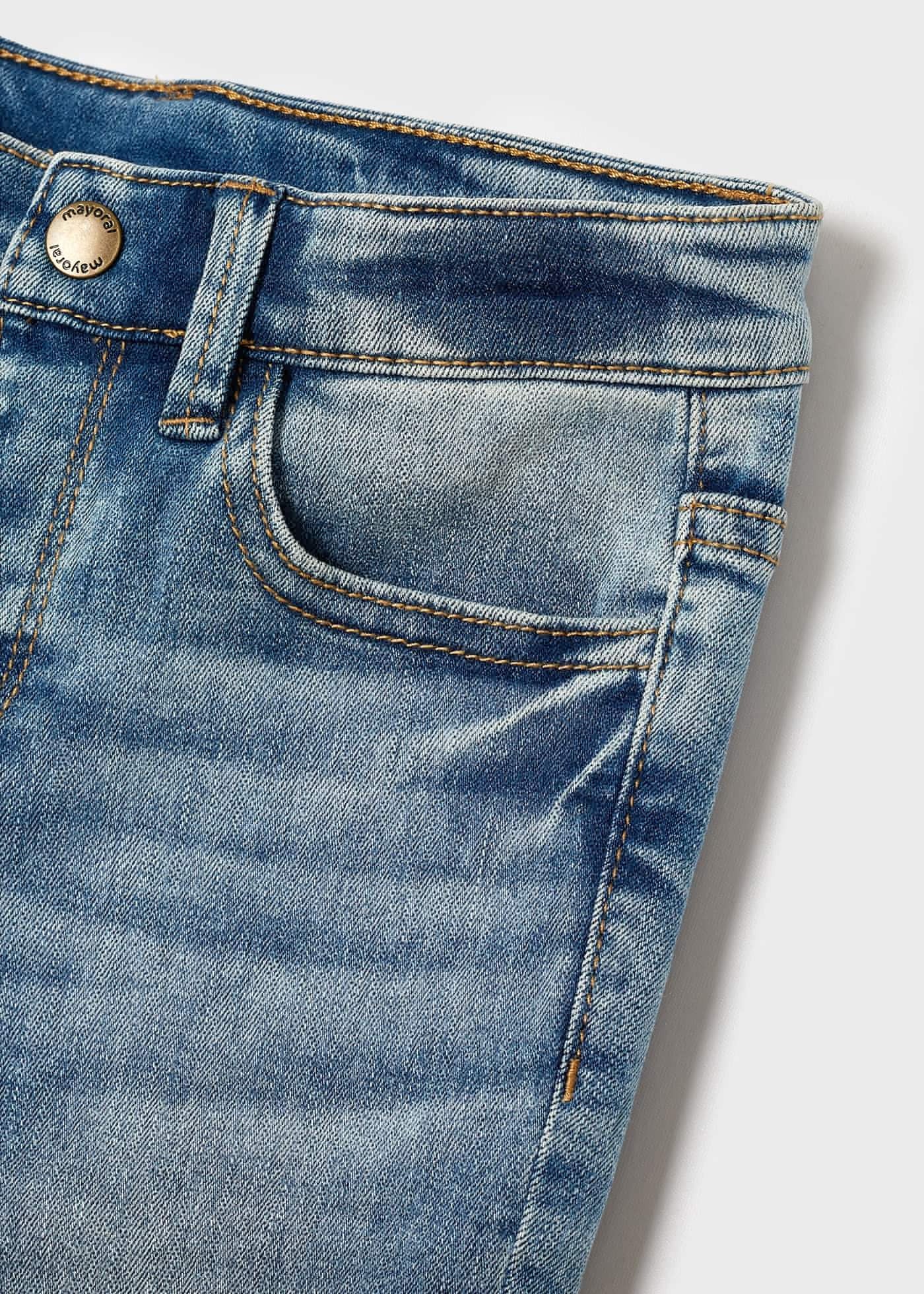 Mayoral 22-00515-037 Spodnie jeans slim fit chłopiec 515-37 jasny -  - #tag1# - #tag2# - #tag3# - #tag4#