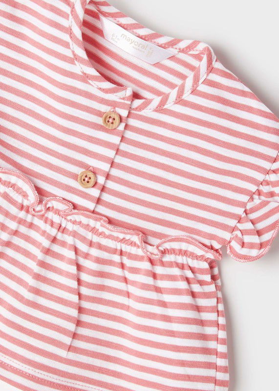 Mayoral 22-01623-083 Komplet 4 częściowy dzianina krótki dziewczynka 1623-83 różowy -  - #tag1# - #tag2# - #tag3# - #tag4#