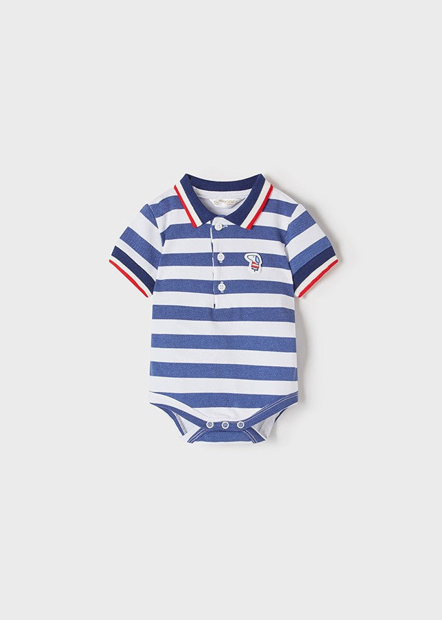Mayoral 22-01709-081 Body polo chłopiec 1709-81 blue star -  - #tag1# - #tag2# - #tag3# - #tag4#
