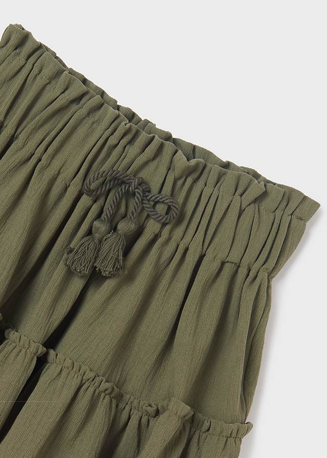 Mayoral 22-06951-010 Spódniczka z krepy dziewczynka 6951-10 algi -  - #tag1# - #tag2# - #tag3# - #tag4#