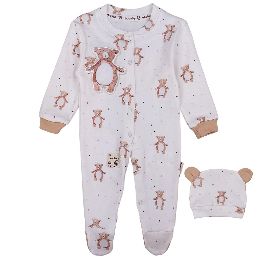 Pajacyk unisex beż 1102-24624 GKMOU -  - #tag1# - #tag2# - #tag3# - #tag4#