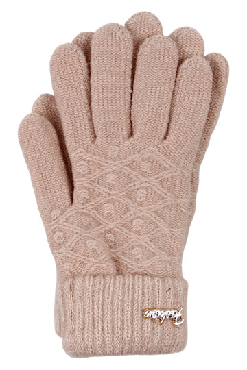 Rękawiczki dziewczęce morela Euro Gloves B-84-91025