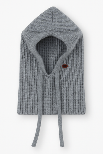 Czapka-komin dziewczęcy popiel Grans BK02-0-51125-37