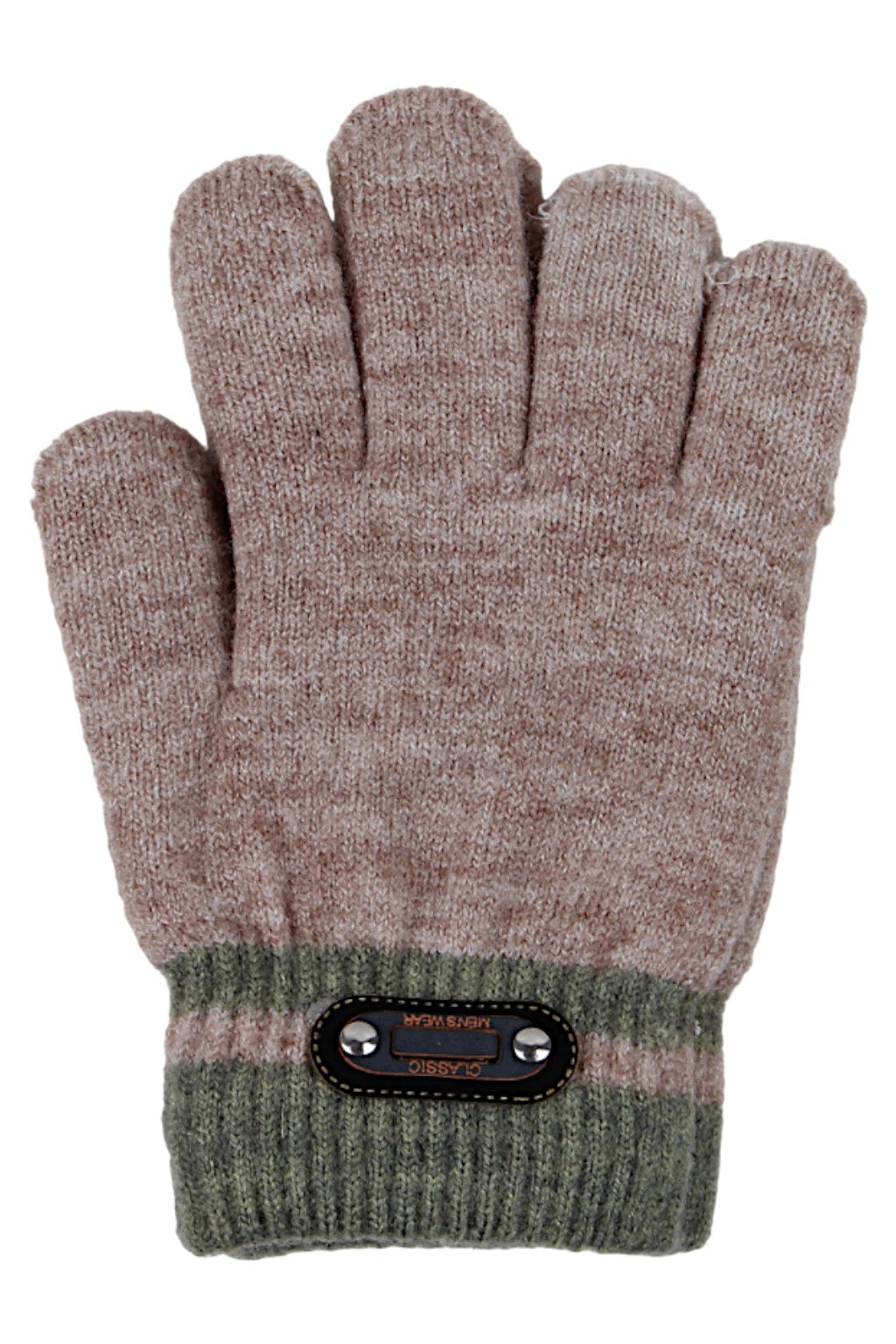 Rękawiczki Claccic chłopięcy beż Euro Gloves D-298-91025