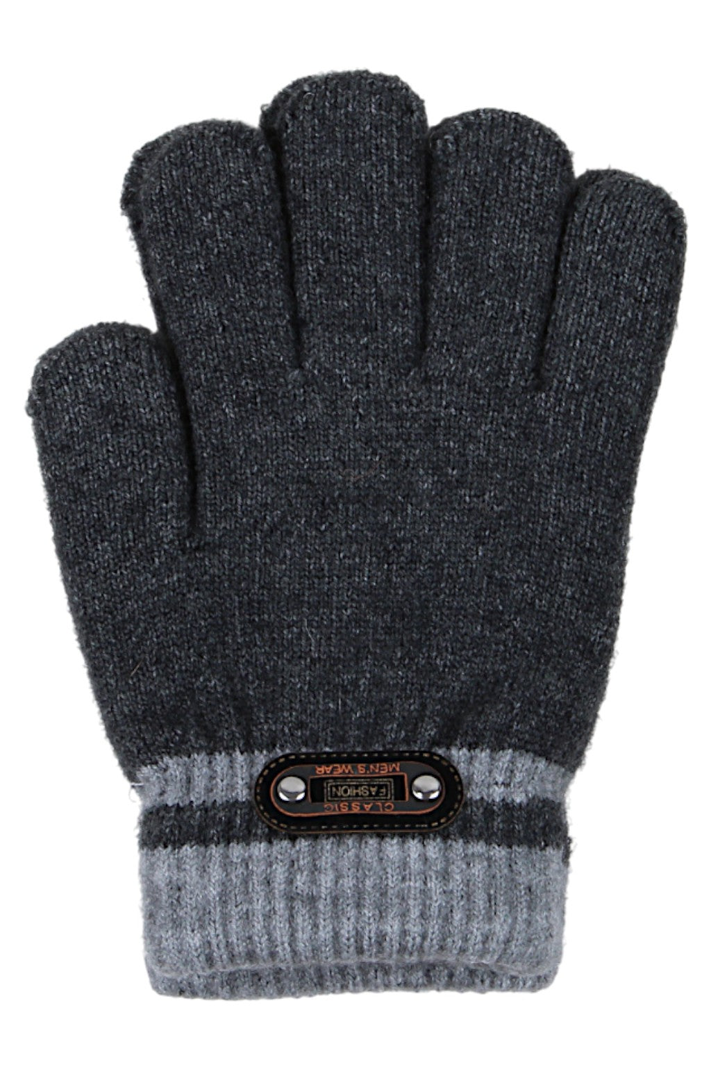 Rękawiczki Classic chłopięce grafit Euro Gloves D-298-91025