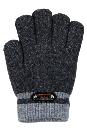 Rękawiczki Classic chłopięce grafit Euro Gloves D-298-91025