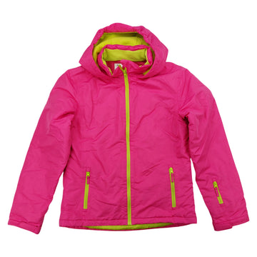 Winter jacket pink-green for girls Crane Kids size 170/176 used