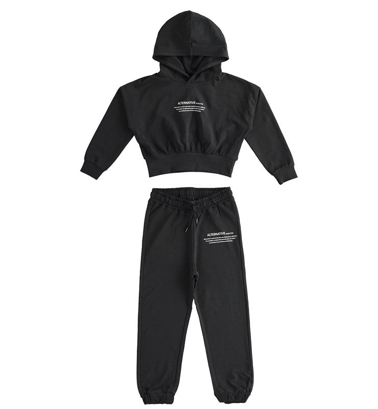 iDO 44551 Dres dla dziewczynki kolor czarny -  - #tag1# - #tag2# - #tag3# - #tag4#