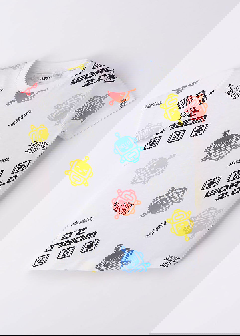 iDO 46209-6V95 Koszulka z nadrukiem chłopiec kolor biały -  - #tag1# - #tag2# - #tag3# - #tag4#