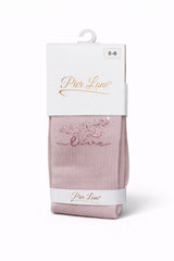 Rajstopy pachnące Motyl dziewczęce pudrowy róż Pier Lone PL-2267-161225