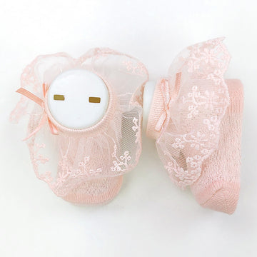 Lace socks scented girl pink 4081-7524 GKMOD