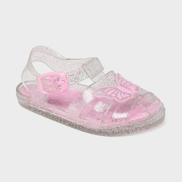 Mayoral 41308-62 silver beach sandals for girls