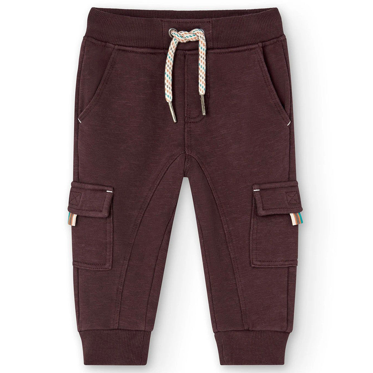 Boboli trousers 317113-7405 color brown