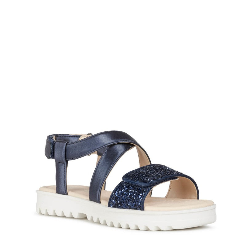 Girls' sandals Geox J156ED-0NFEW-C4002 navy blue