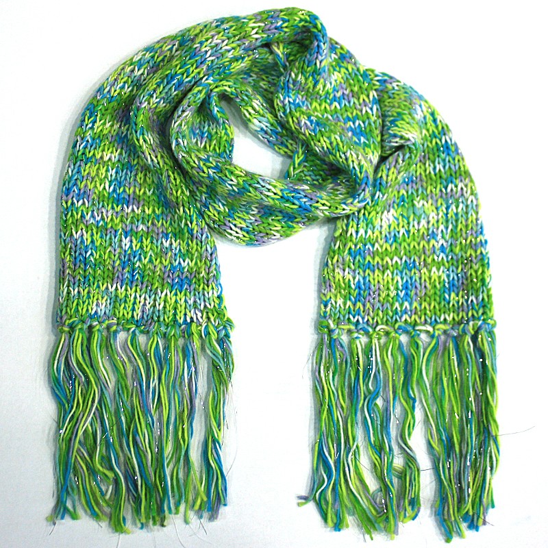 QuadriFoglio Scarf 03-07-005 Green