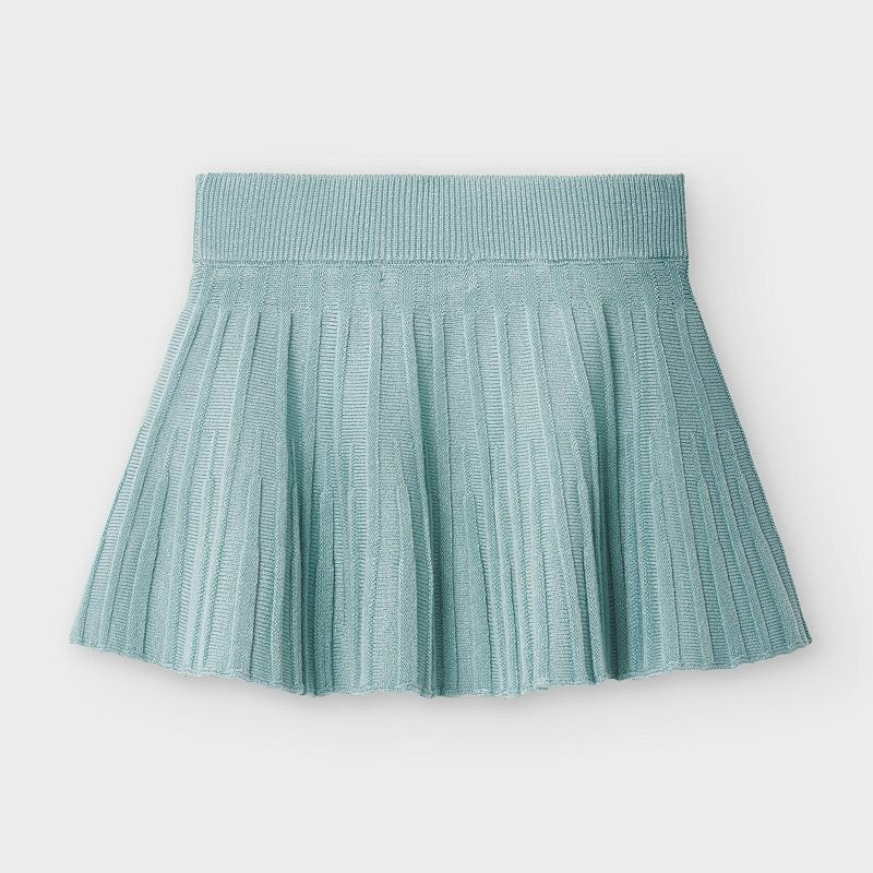 Jersey skirt for girls Mayoral 2938-55 turquoise