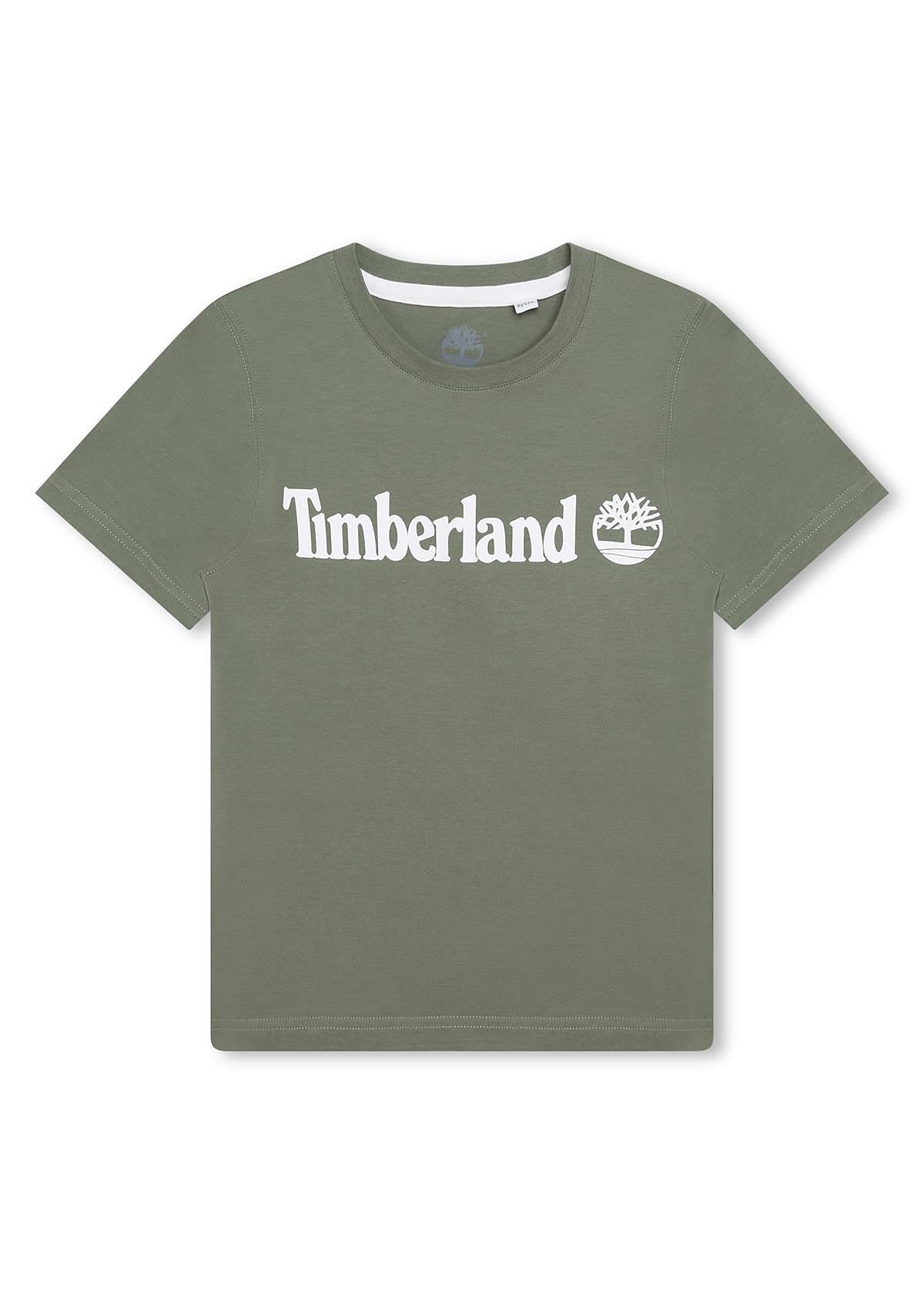 TIMBERLAND T25T77-708 T-shirt boy khaki color