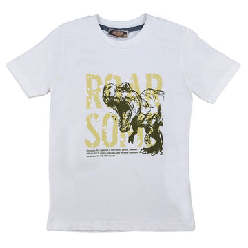 T-Shirt Roar Some Boy White 509-26424 GKMOC