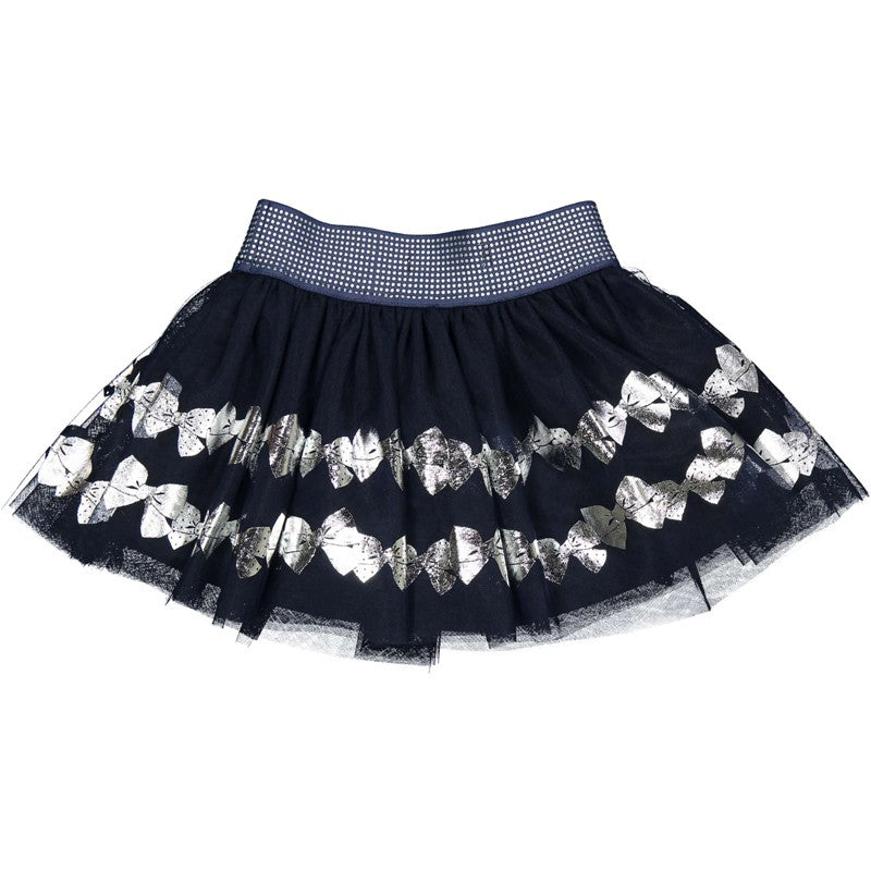 Tulle skirt for girls Birba 95002-70M navy blue