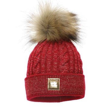 Pupill winter hat DELFINA PF girls red