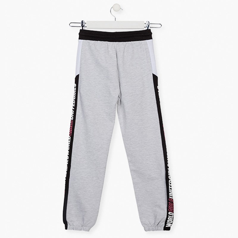 Girls' sweatpants Losan 114-6026AL-717 color Gray