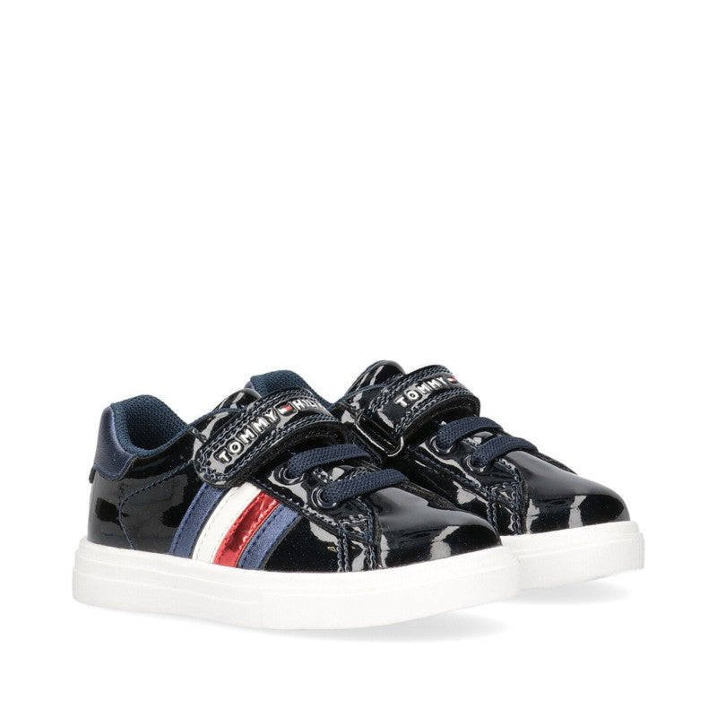 TOMMY HILFIGER T1A4-31149-1238800 girls' sneakers, navy blue