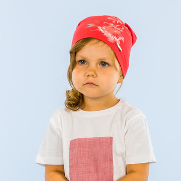 Pupill Girl's transitional hat red Penelope