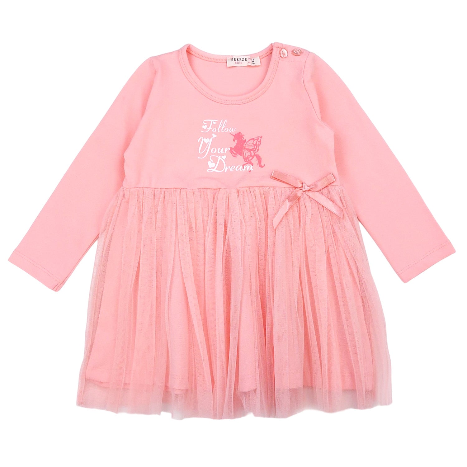 Tulle dress girl pink 19065-7524 GKMOD