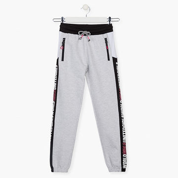 Girls' sweatpants Losan 114-6026AL-717 color Gray