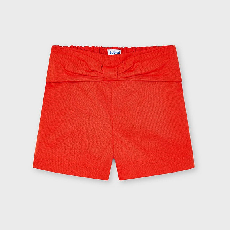 Mayoral 3203-35 red girl shorts