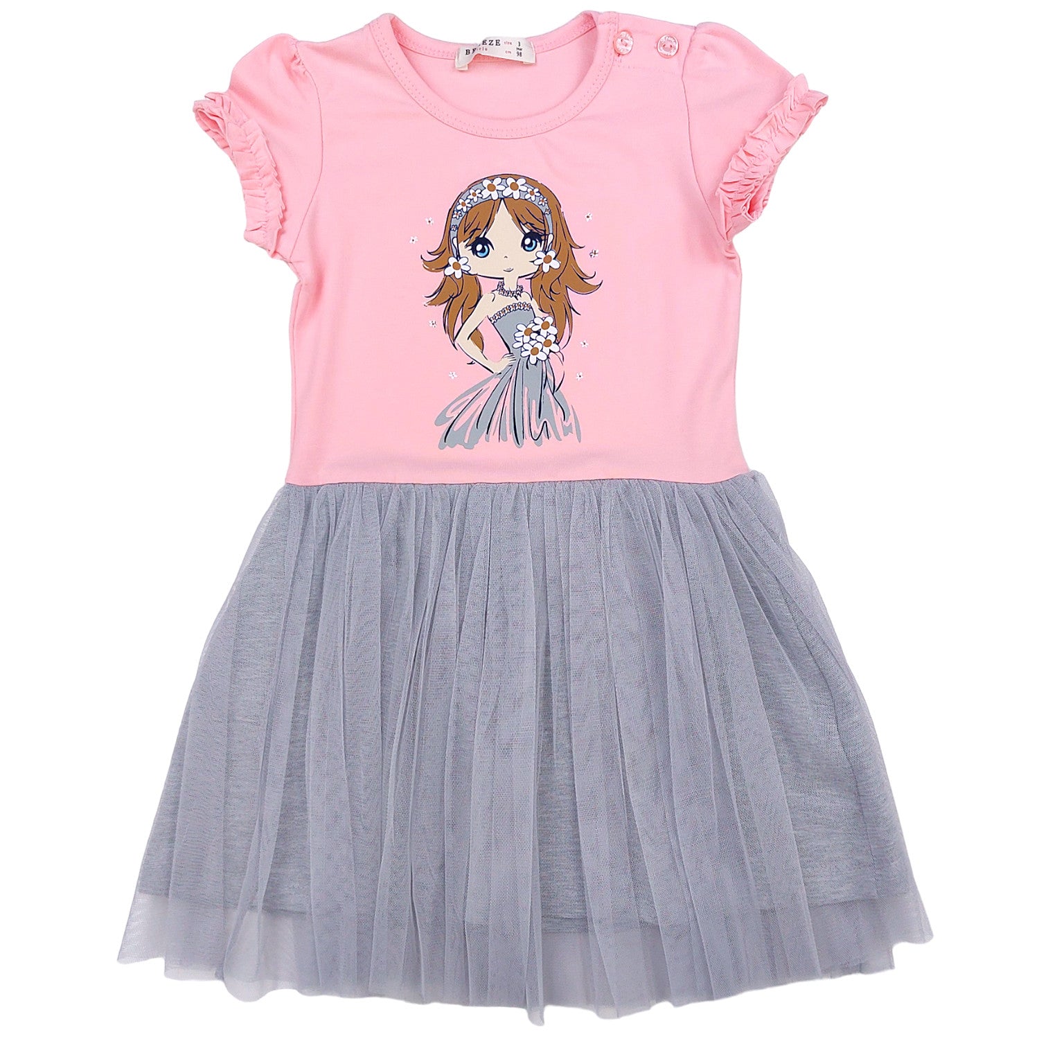 Girl dress girl pink 19713-9724 GKMOD