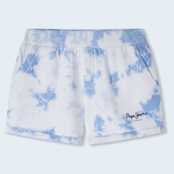 Pepe Jeans Shorts GENEVA SHORT junior girl PG800773-0AA white/blue