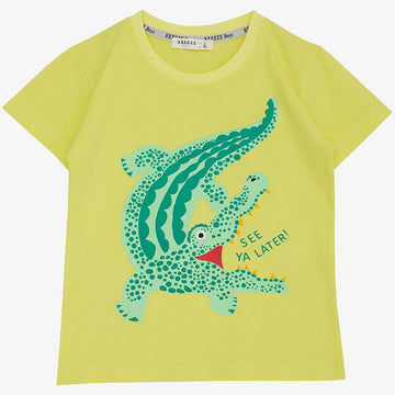 T-Shirt Crocodile boy yellow 19263-26424 GKMOC