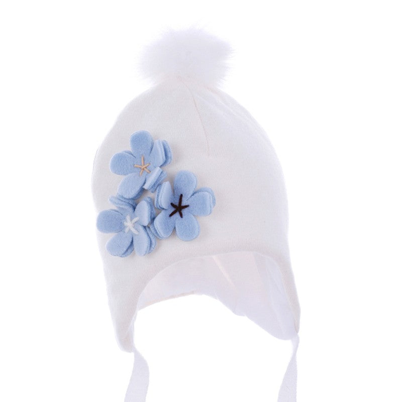 Pupil hat Vega 14 color cream/blue