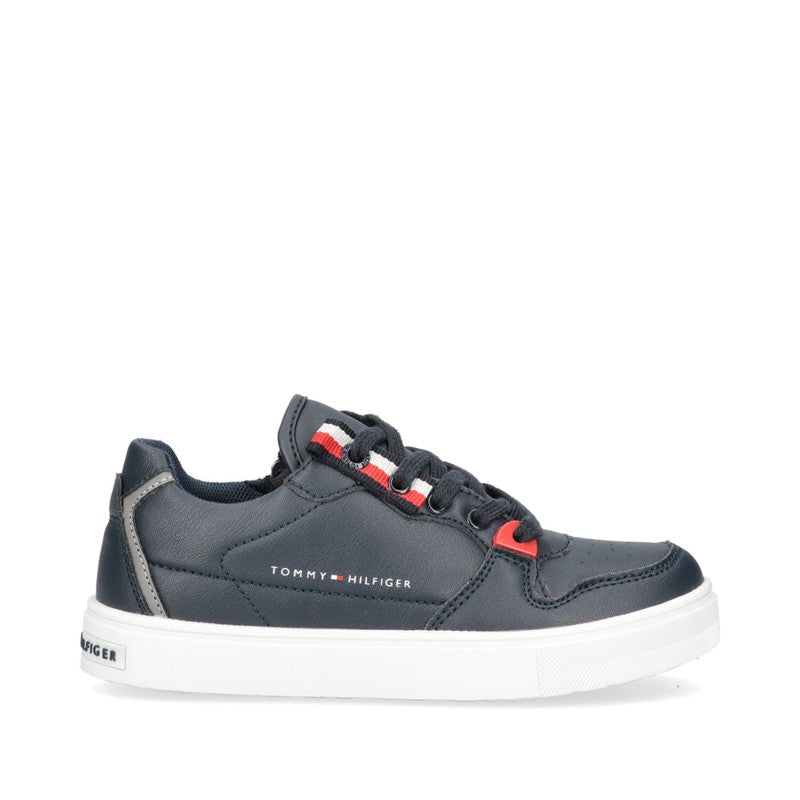 Sneakersy chłopięce TOMMY HILFIGER T3B4-32063-0193800 kolor granatowy