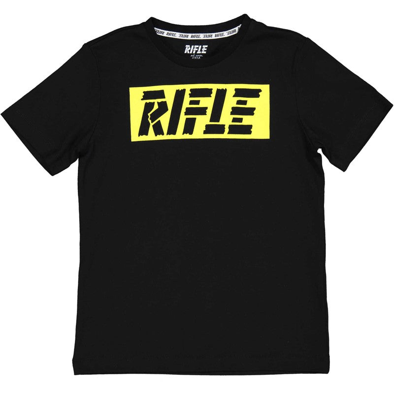 T-shirt for boys RIFLE 24404-01 color black